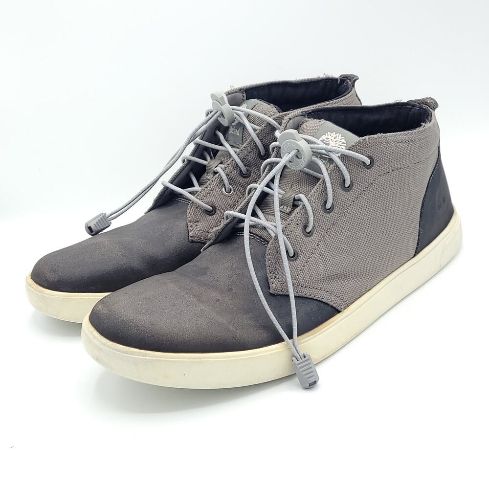 Timberland Davis Square  Leather Chukka Wheat Nubuck men's size 11